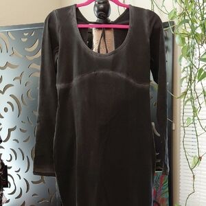 DOLLSKILL DARKER WAVES XXL CHORD BLEACHED MIDI DRESS/NEON GREEN NECKLACE INCLUDE